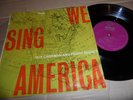 PEGGY SEEGER & GUY CARAWAN We Sing America 1958 Folk Country 10