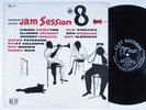 NORMAN GRANZ' Jam Session #8 CLEF LP VG++ mono dsm cover