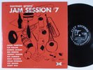 NORMAN GRANZ' Jam Session #7 CLEF LP VG+/VG++ mono dsm cover