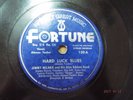 RARE-DETROIT BLUES-FORTUNE RECORDS 130-JIMMY MILNER BAND-HARD LUCK BLUES-78