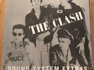 THE CLASH- SOUND SYSTEM EXTRAS RARE ORANGE PROMO VINYL LP PUNK