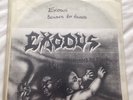 EXODUS - bonded by blood LP  Test Press 1985 WHITE LABEL  Metallica Slayer Venom