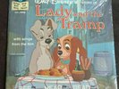 Walt Disney 307 Record/Book Story LADY AND THE TRAMP 33 1/3 RPM Songs NEW RARE