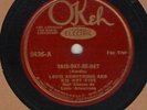 78 rpm Louis Armstrong Hot Five small red OKeh 8436 in E Hear
