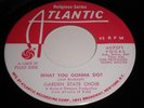 Garden State Choir: What You Gonna Do? / World Situation 45 - Black Gospel