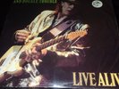 STEVIE RAY VAUGHAN AND DOUBLE TROUBLE LIVE ALIVE 2-LP SET SEALED  vintage promo