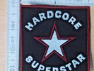 RARE WOVEN HARDCORE SUPERSTAR PATCH AC DC DEEP PURPLE AIRBOURNE GUNS N ROSES