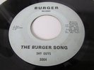 SHY GUYS RARE MICHIGAN GARAGE 45 ON BURGER RECORDS LABEL #5004 THE BURGER SONG