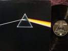 PINK FLOYD ORIGINAL LP DARK SIDE OF THE MOON + BOTH POSTER & STICKERS / KEEPER