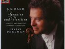 ITZHAK PERLMAN BACH COMPLETE VIOLIN SOLO EMI DIGITAL ED.1 2LP BOX AS NEW