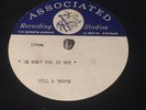 Unknown 60's garage punk 45 rpm acetate HEAR IT