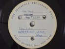 EDDIE CONDON/SIDNEY BECHET Walkin' The Dog/I Know That You Know ACETATE E HEAR
