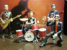 U2 Resine figure set New in white generic box