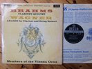 SXL 2297 WBG ED1 NM Brahms Clarinet Quintet Wagner Adagio Vienna Octet