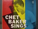 1950's JAZZ WEST COAST Lp Chet Baker Sings World Pacific 1222 Deep Groove Mono
