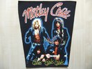 Rückenaufnäher - Backpatch - Mötley Crüe - Girls, Girls, Girls - W.A.S.P. - 80´s
