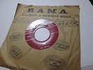 THE CROWS doowop red label 45 2nd press GEE b/w I LOVE YOU SO W/ RAMA SLEEVE VG+
