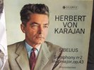 SAX 2379 KARAJAN SIBELIUS 2 COLUMBIA LP B/S ED1 TOP NM