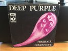 Deep Purple - Fireball/Demon`s Eye - Norway -Rare Norwegian single