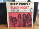 Deep Purple - Black Night -  Norway -Rare Norwegian single
