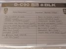 Metallica - Live At Festival Hall Osaka 1986 Cassette - RARE PROMO MINT/SEALED