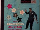 LOUIS ARMSTRONG All Stars With Jack Teagarden RCA VICTOR 4x78 12