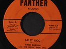WARD BURTON & MUSIC MEN: If'n / Salty Dog 45 (lbl tear, obscure) Oldies