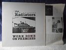 Radiators mint in shrink 2LP Work Done on Premises