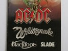 MONSTERS OF ROCK PROGRAMME 1981 / AC/DC / WHITESNAKE / SLADE + MERCHANDISE FORM