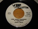 Rare Northern Soul original Demo Kenny Smith Lord whats happening to your people