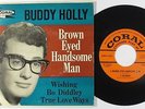 Buddy Holly Pic Sleeve EP - Brown Eyed Handsome Man - Coral EC 81193 - VG+ rare