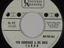 R&B Latin Inst. 45 - Tito Rodriguez & his Orch. - Taboo - United Artists - mp3