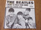 The BEATLES I Want To Hold Your Hand 45 & Picture Sleeve Capitol West Coast MONO
