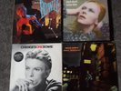 DAVID BOWIE HUNKY DORY + ZIGGY STARDUST + LETS DANCE + CHANGESONEBOWIE VINYL LP'