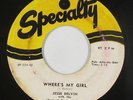 Doo-Wop/R&B 45 - Jesse Belvin - Where's My Girl - Specialty - VG+ mp3