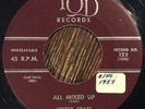 MORTY CRAFT All Mixed UP / Guessin' Games 45, RARE 1957 Novelty TOD Records