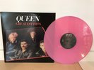 QUEEN - GREATEST HITS - BRAND NEW PINK COLORED VINYL LP RECORD