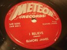 BLUES ELMORE JAMES I Believe / I Held My Baby METEOR 5000 E/V
