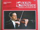 BOX (3) MOZART VIOLINKONZERTE ARTHUR GRUMIAUX PHILIPS RED-SILVER STEREO GERMANY