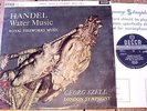 Handel Water Music & Royal Fireworks Music : Szell UK LP - SXL 2302 - 1st. Ed.
