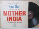 MOTHER INDIA- Rare ANGEL Bollywood Indian Soundtrack LP (1957 lata Mangeshkar)