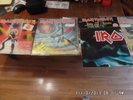 Iron Maiden  Holy Smoke W/60 X 40 Poster-Flight of Tcarus-Made in Japan 3 LP's