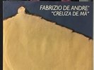FABRIZIO DE ANDRE' - CREUZA DE MA' 45 PROMO