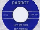 Zombies 45 She's Not There VG++ 1964 British Rock BB # 2 Rare Canada Parrot 9695