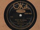 78 rpm Louis Armstrong Hot Seven OKeh 8482 Willie The Weeper in V Hear