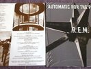 R.E.M, AUTOMATIC FOR THE PEOPLE, 1992 WARNER BROTHERS LP WITH INNER SLEEVE.