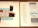 NATHAN MILSTEIN BEETHOVEN VIOLIN TURQUOISE SILVER COLUMBIA STEREO SAX 2508 LP
