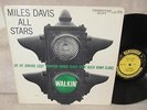 MIles Davis All Stars Walkin' LP Prestige Microgroove