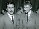 JOHNNY HALLYDAY GILBERT BECAUD 60s VINTAGE PHOTO ORIGINAL