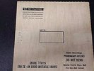 Shure TTR 115 Era IV An Audio Obstacle Course Test Record  original 33.3